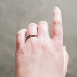 Sundance Paved Eternity Ring - Garnet or Amethyst?